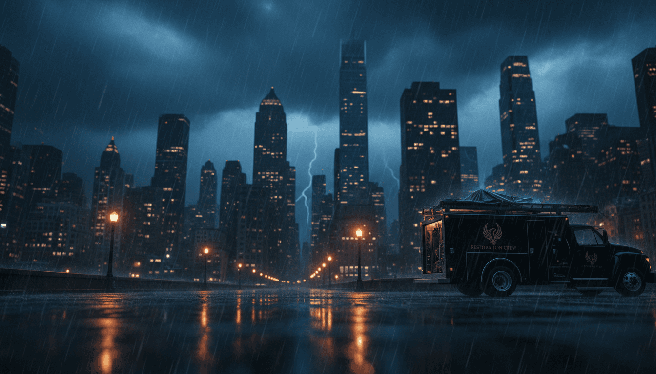 Manhattan water damage restoration services